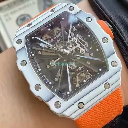 Richard Mille RM 12-01 White Ceramic Skeleton Watch Watches - 4