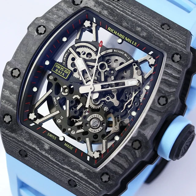 Richard Mille Watches RM 35-02 Rafael Nadal Skeleton Watch product detail image 46