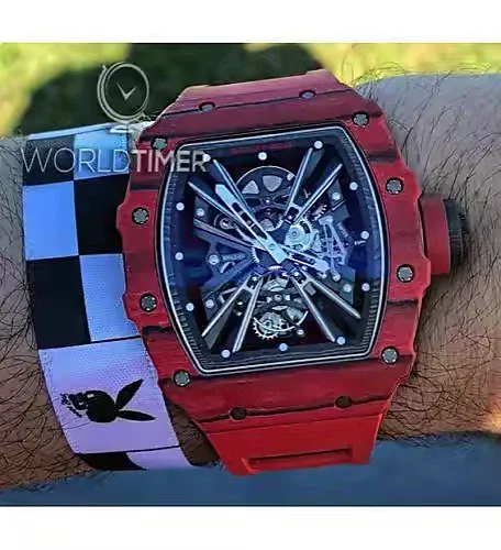 Richard Mille RM 12-01 White Ceramic Skeleton Watch Watches - 9