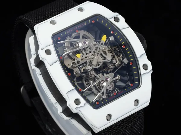 Richard Mille RM 27-02 Orange Strap Mechanical Watch Watches - 60