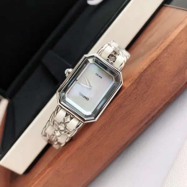 Chanel Première Édition Originale Gray Dial Silver-Tone Chain Watch Watches - 22