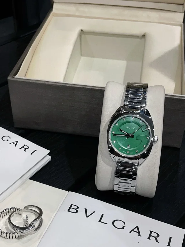 Gucci Watches G-logo dial stainless steel bracelet watch product detail image 69