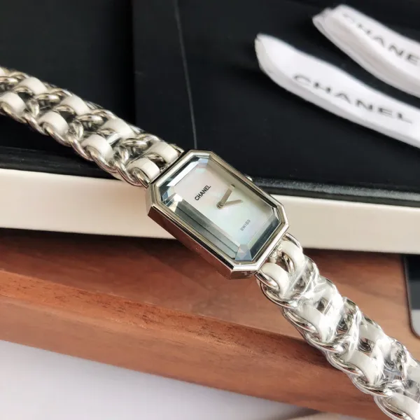 Chanel Première Édition Originale Gray Dial Silver-Tone Chain Watch Watches - 23