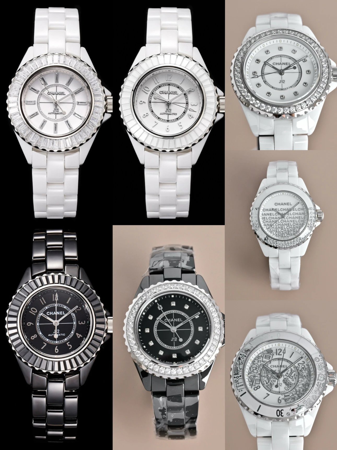 Chanel J12 White Ceramic Luxury Watch