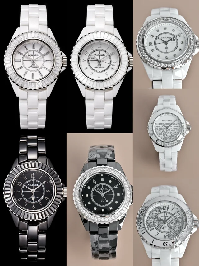 Chanel Watches J12 ceramic bracelet watch with crystal-set bezel product detail image 1