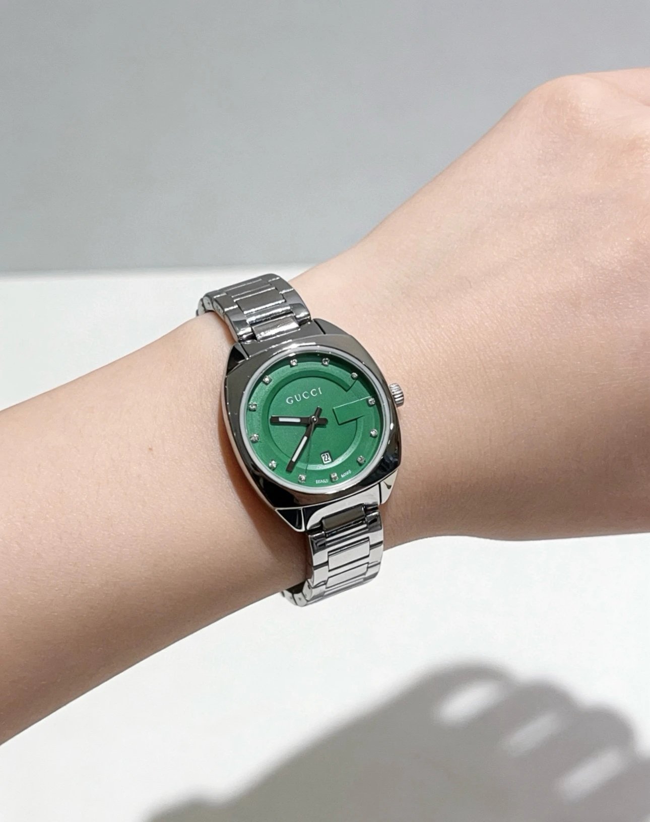 Gucci Watches G-logo dial stainless steel bracelet watch image 5