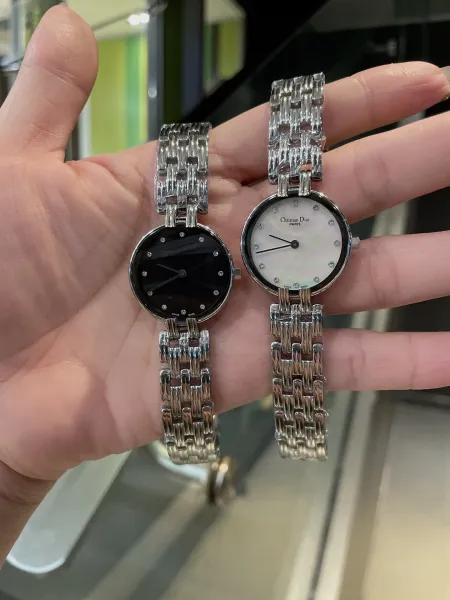 Dior La D de Dior Black Dial Gold-Tone Watch Watches - 54