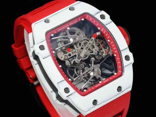 Richard Mille RM 27-02 Orange Strap Mechanical Watch Watches - 23