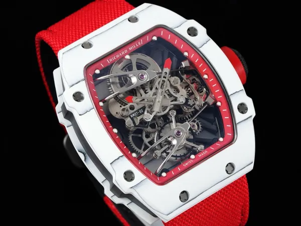 Richard Mille RM 27-02 Orange Strap Mechanical Watch Watches - 69