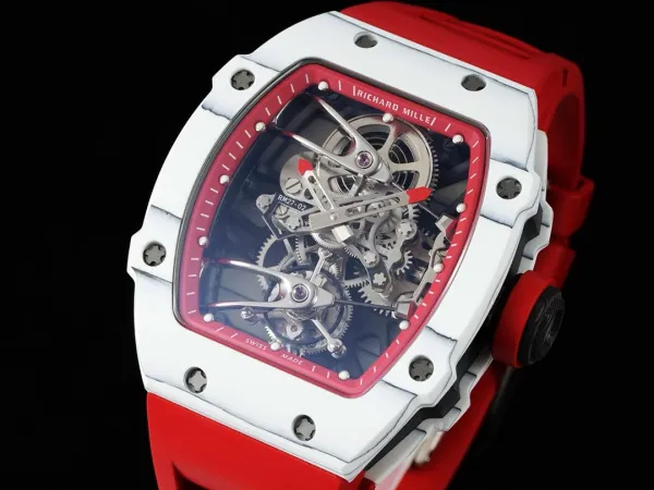 Richard Mille RM 27-02 Orange Strap Mechanical Watch Watches - 24