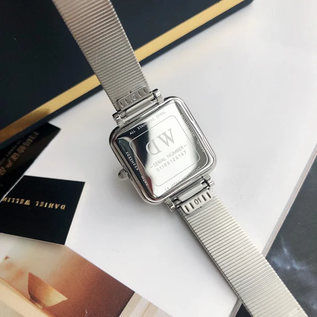 Daniel Wellington Watches Square-case mesh bracelet watch product detail image 43