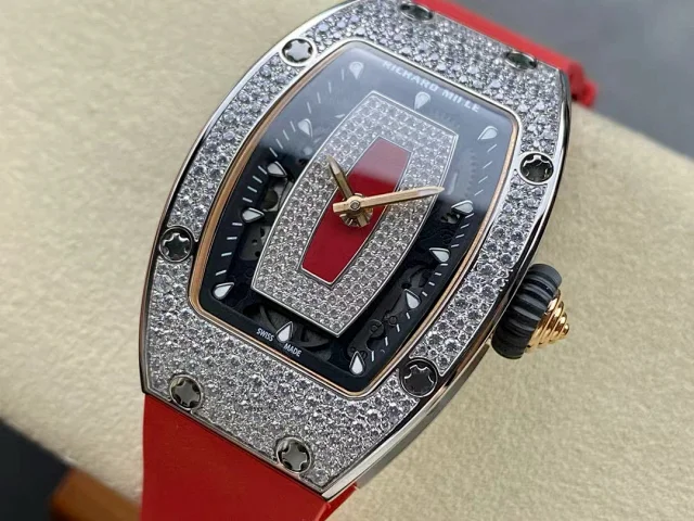 Richard Mille Watches RM 007-1 diamond-set tonneau watch product detail image 22