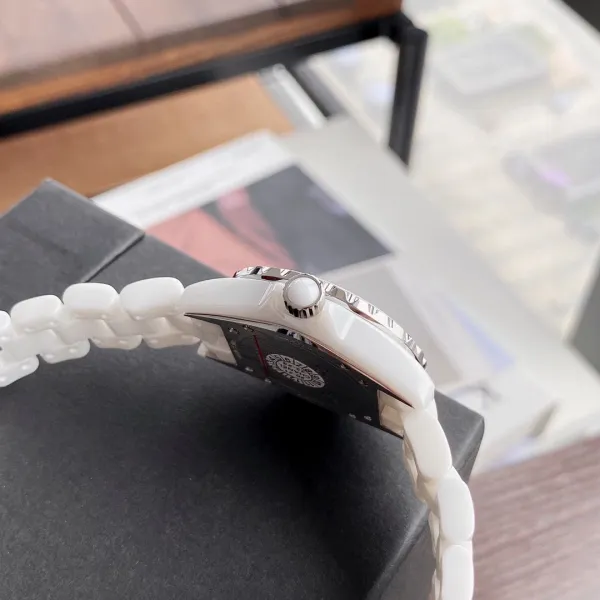 Chanel J12 White Ceramic Watch Watches - 19