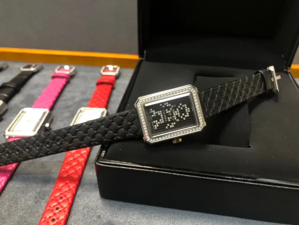 Chanel Boyfriend Watch Black Diamond-Paved Quartz Watch Watches - 5