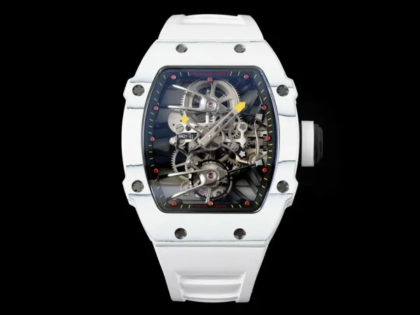 Richard Mille RM 27-02 Orange Strap Mechanical Watch Watches - 4