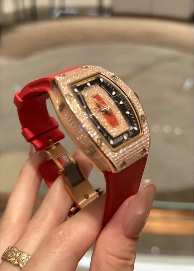 Richard Mille Watches RM 007-1 diamond-set tonneau watch product detail image 29