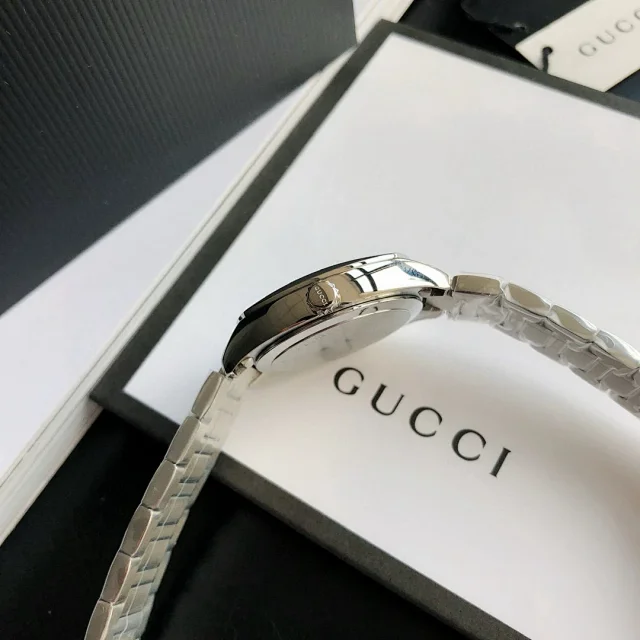 Gucci Watches G-logo dial stainless steel bracelet watch product detail image 32