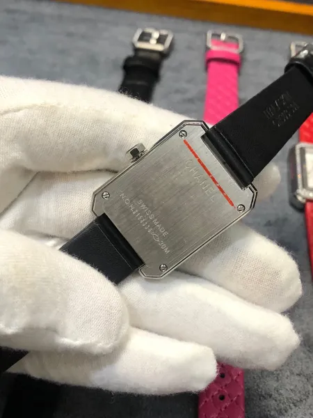 Chanel Boyfriend Watch Black Diamond-Paved Quartz Watch Watches - 23