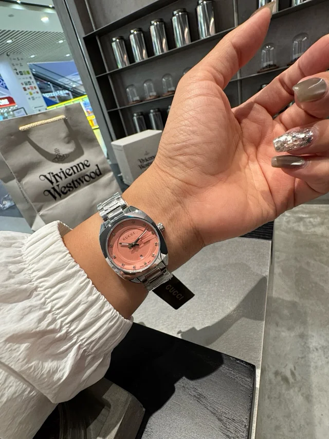 Gucci Watches G-logo dial stainless steel bracelet watch product detail image 55