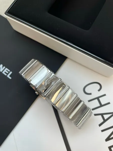Chanel Premiere Black Dial Silver-Tone Watch Watches - 43