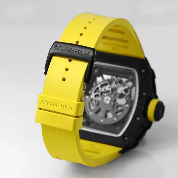 Richard Mille RM 35-02 Rafa Carbon Fiber White Rubber Mechanical Watch Watches - 57