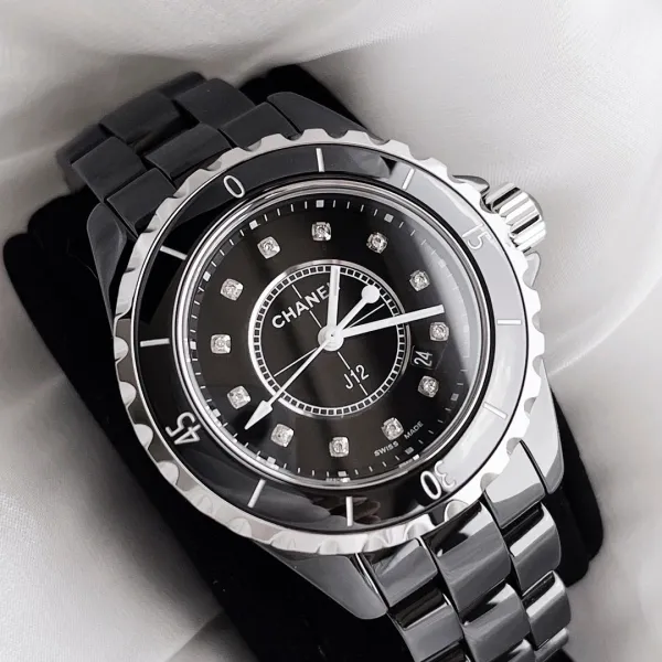 Chanel J12 White Ceramic Watch Watches - 21