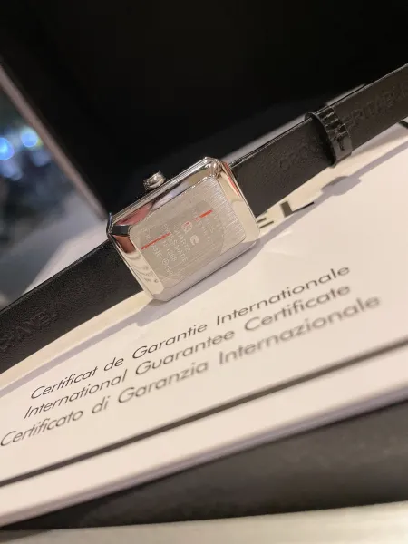 Chanel Première Watch Black Alligator Strap Quartz Watch Watches - 4