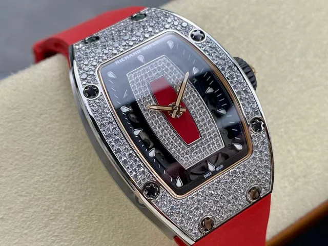 Richard Mille Watches RM 007-1 diamond-set tonneau watch product detail image 21
