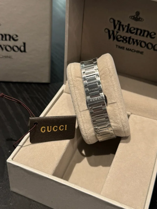 Gucci Watches G-logo dial stainless steel bracelet watch product detail image 36