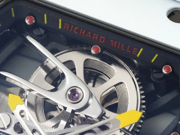Richard Mille RM 27-02 Orange Strap Mechanical Watch Watches - 7