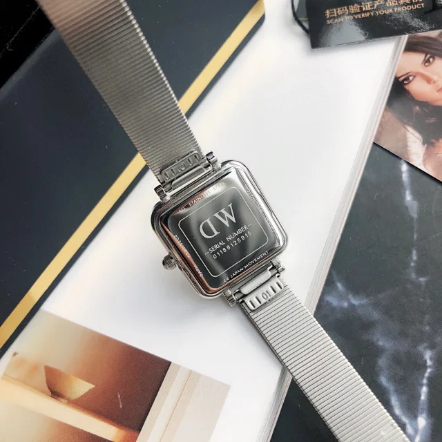 Daniel Wellington Watches Square-case mesh bracelet watch product detail image 32