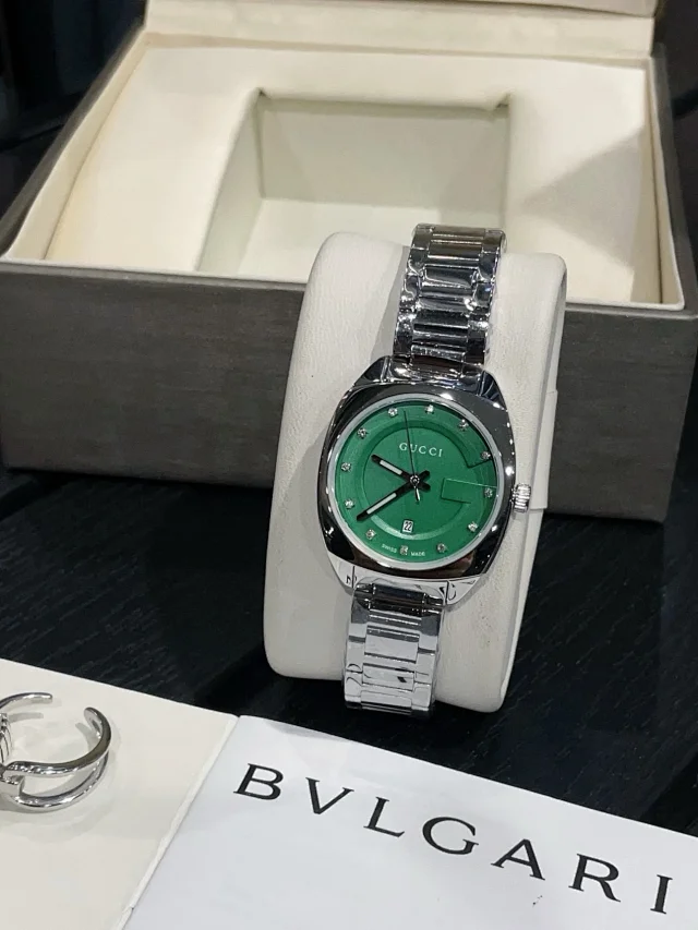 Gucci Watches G-logo dial stainless steel bracelet watch product detail image 62