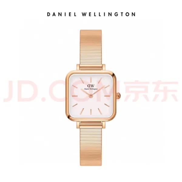 Design Daniel Wellington Square White Silver Watch Watches - 2