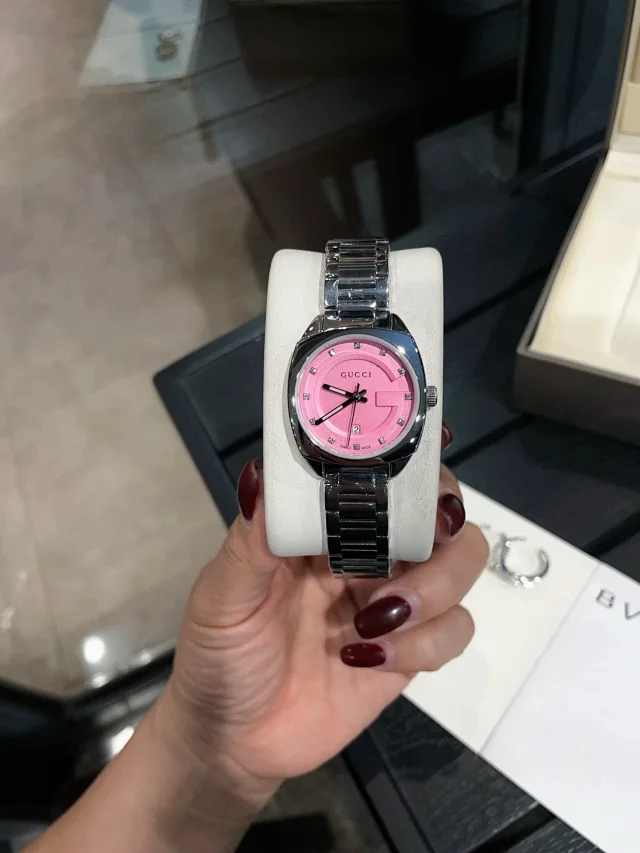 Gucci Watches G-logo dial stainless steel bracelet watch product detail image 67