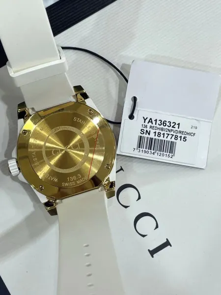 Gucci Dive Snake White Gold Watch Watches - 54