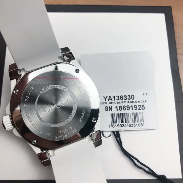 Gucci Dive Snake White Gold Watch Watches - 60