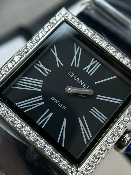 Chanel Premiere Black Dial Silver-Tone Watch Watches - 10