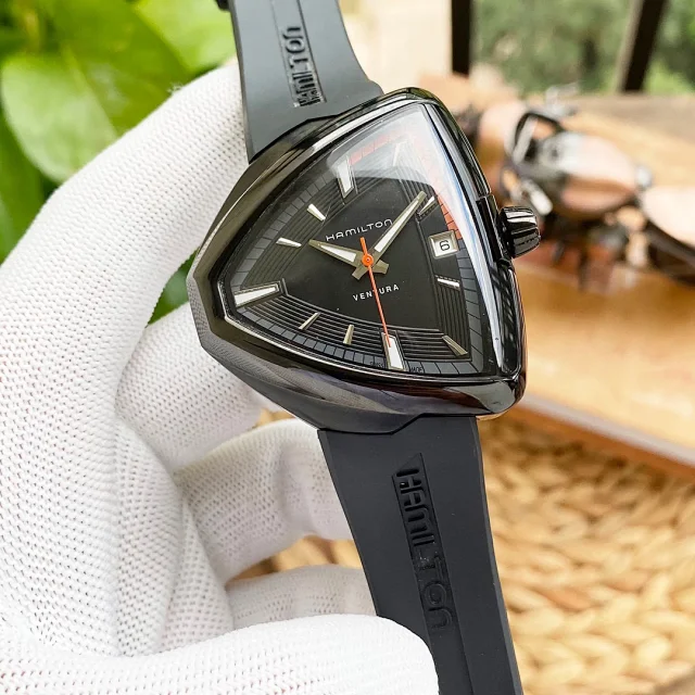Hamilton Watches Ventura Elvis 80th Anniversary Automatic H24555331 product detail image 2