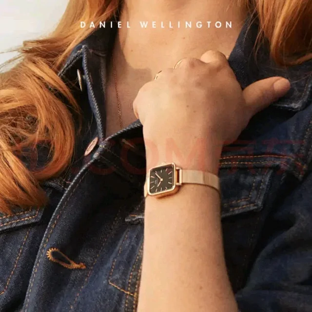 Daniel Wellington Watches Square-case mesh bracelet watch product detail image 13