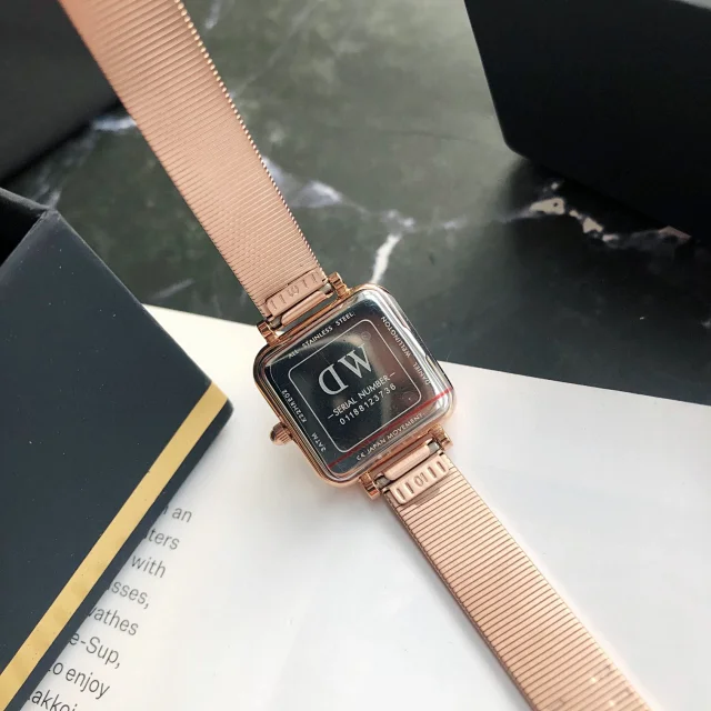 Daniel Wellington Watches Square-case mesh bracelet watch product detail image 10