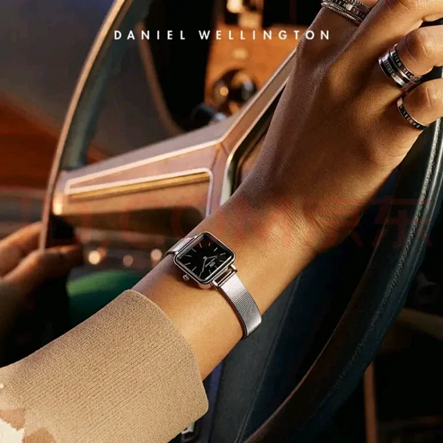 Daniel Wellington Watches Square-case mesh bracelet watch product detail image 35