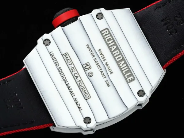Richard Mille RM 27-02 Orange Strap Mechanical Watch Watches - 76