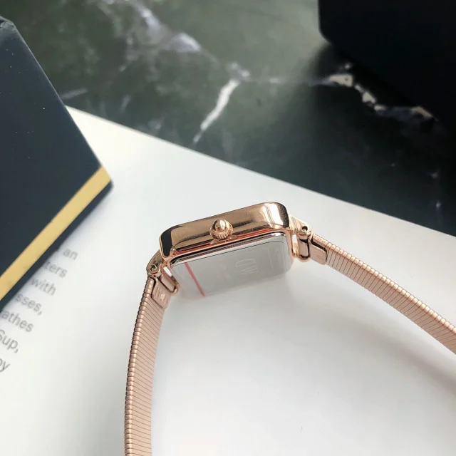 Daniel Wellington Watches Square-case mesh bracelet watch product detail image 9