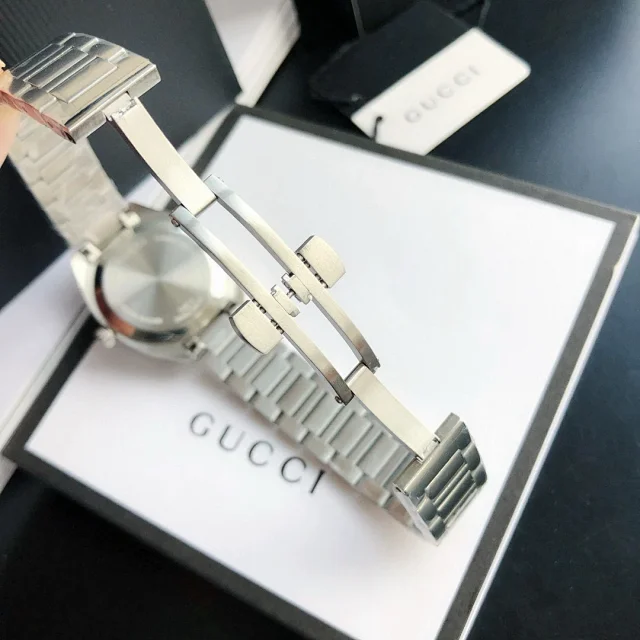 Gucci Watches G-logo dial stainless steel bracelet watch product detail image 31