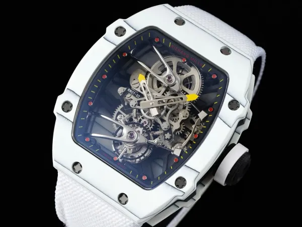 Richard Mille RM 27-02 Orange Strap Mechanical Watch Watches - 42