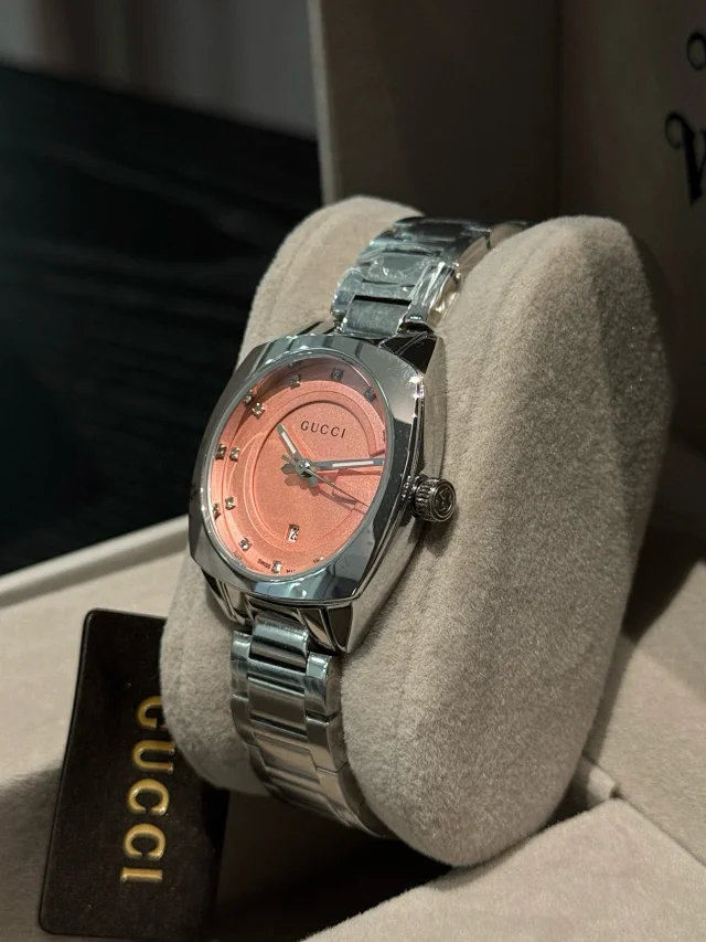 Gucci Watches G-logo dial stainless steel bracelet watch product detail image 54