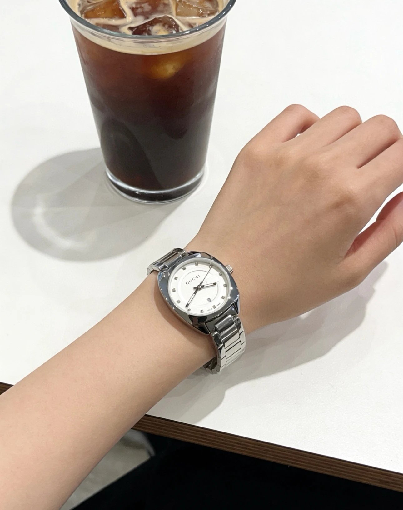 Gucci Watches G-logo dial stainless steel bracelet watch image 2