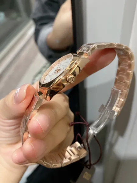 Gucci G-Timeless Small Rose Gold White Dial Quartz Watch Watches - 17