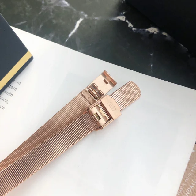 Daniel Wellington Watches Square-case mesh bracelet watch product detail image 11
