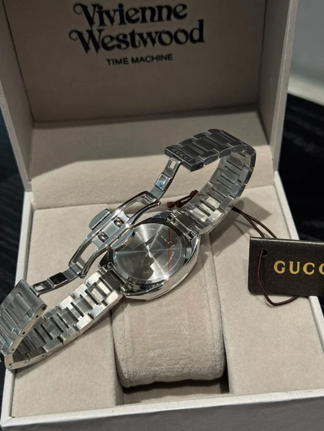 Gucci Watches G-logo dial stainless steel bracelet watch product detail image 37